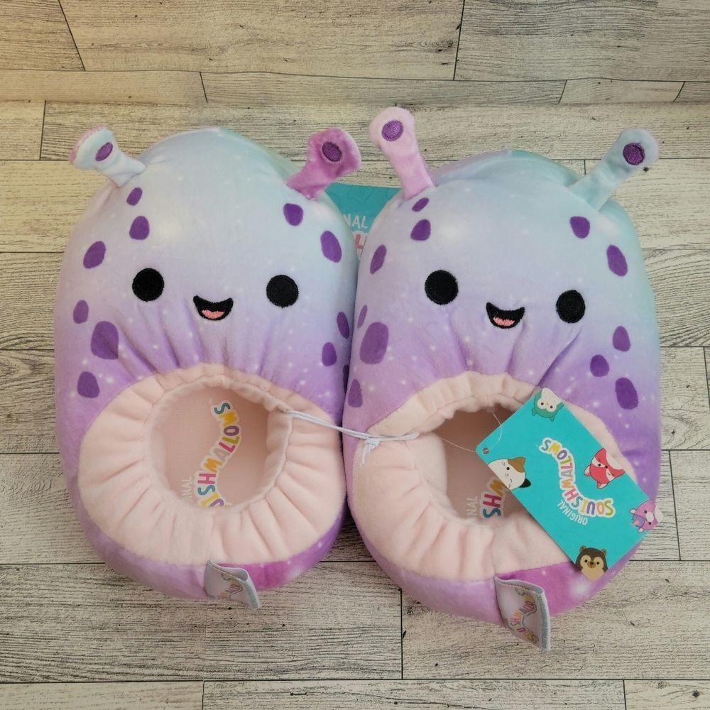 🖤ALDI EXCLUSIVE Squishmallow Daxxon Slippers Size 11/12 AISLE OF SHAME … - Picture 1 of 8
